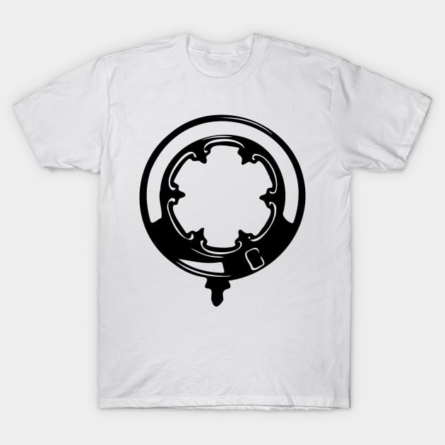 Round circle emblem ornament T-Shirt by Creative Art Store